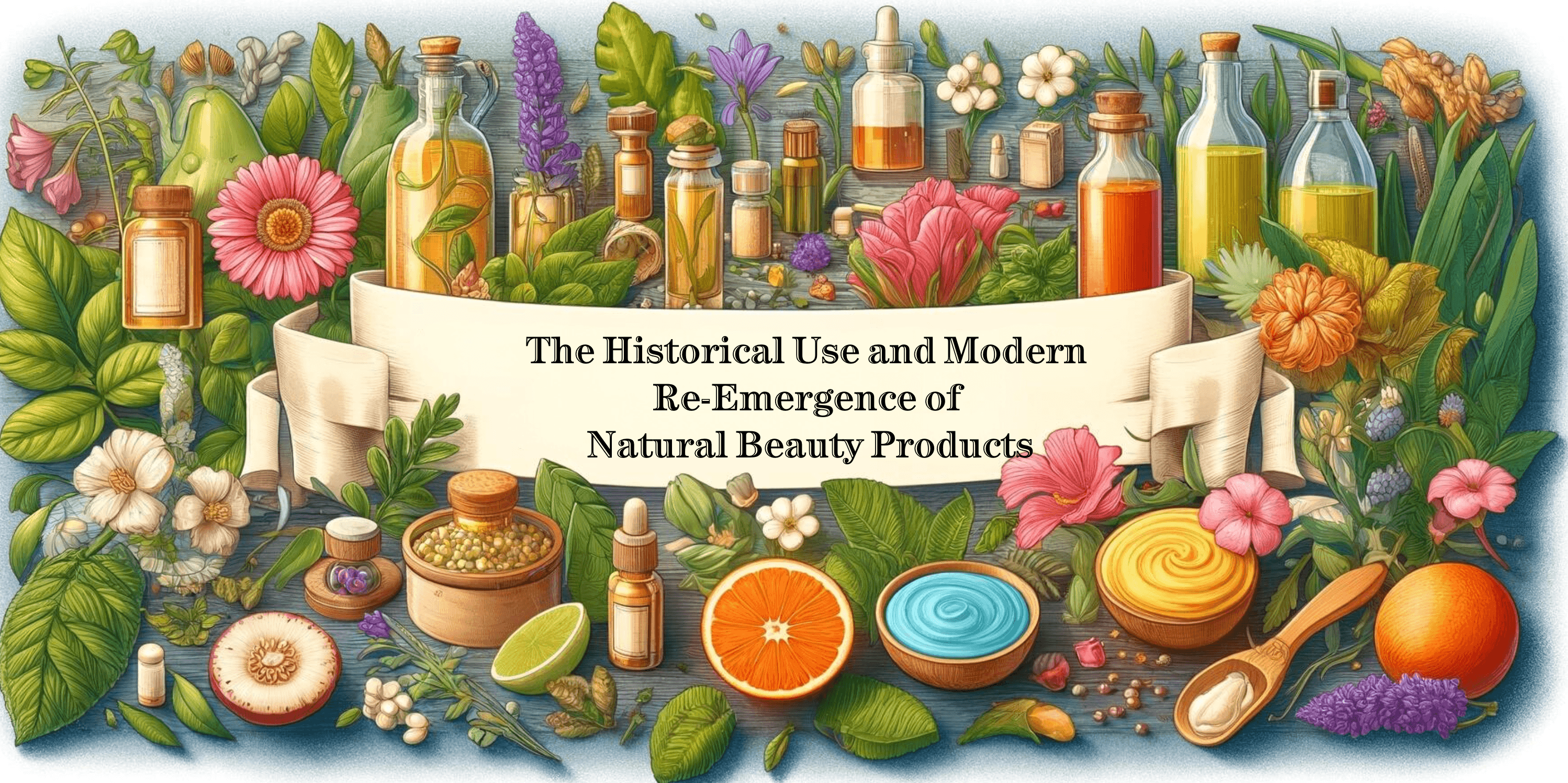 Natural Beauty Products: A Historical Perspective and Modern Re-Emergence - SILKTAGE