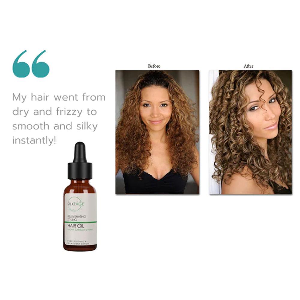 SILKTÁGE REJUVENATING STYLING HAIR OIL - SILKTAGE