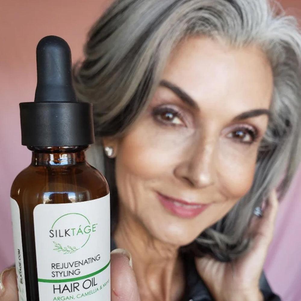 SILKTÁGE REJUVENATING STYLING HAIR OIL - SILKTAGE
